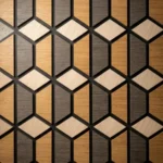 Geometric Diamond Acoustic Panel