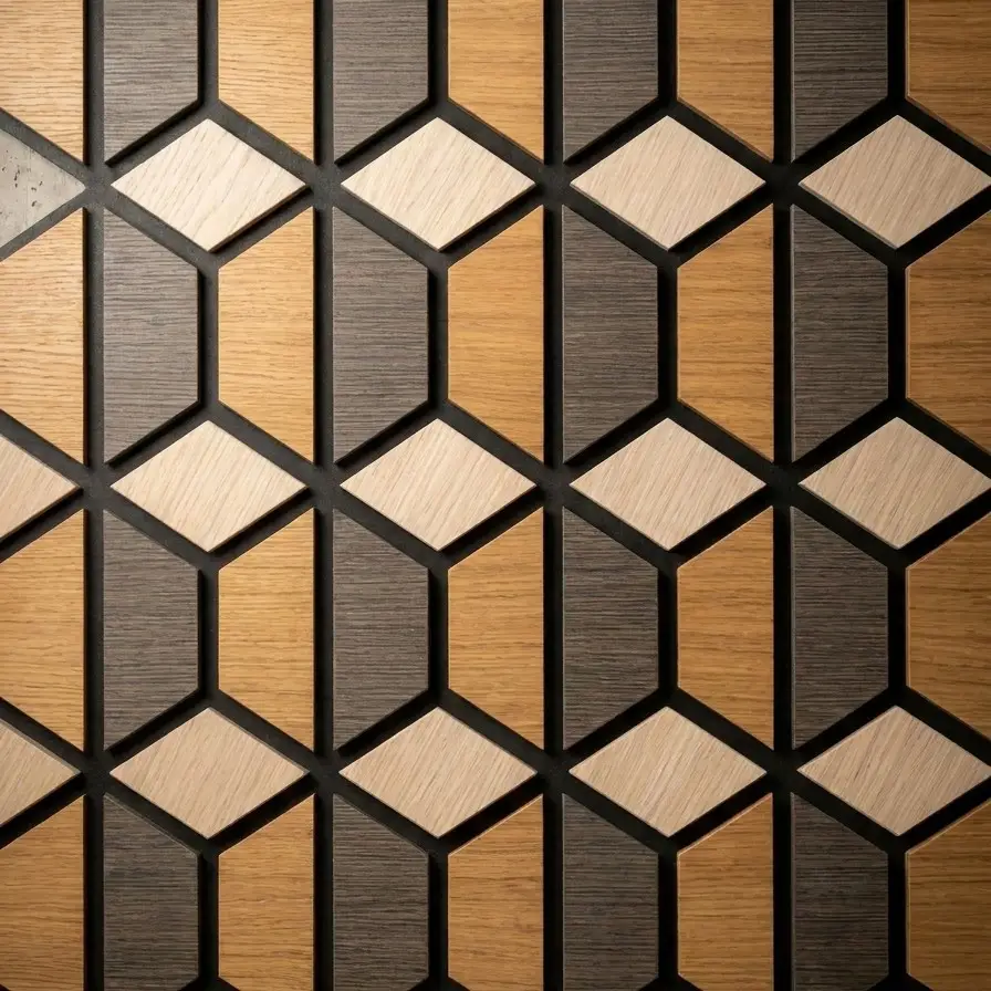 Geometric Diamond Acoustic Panel - Image 1