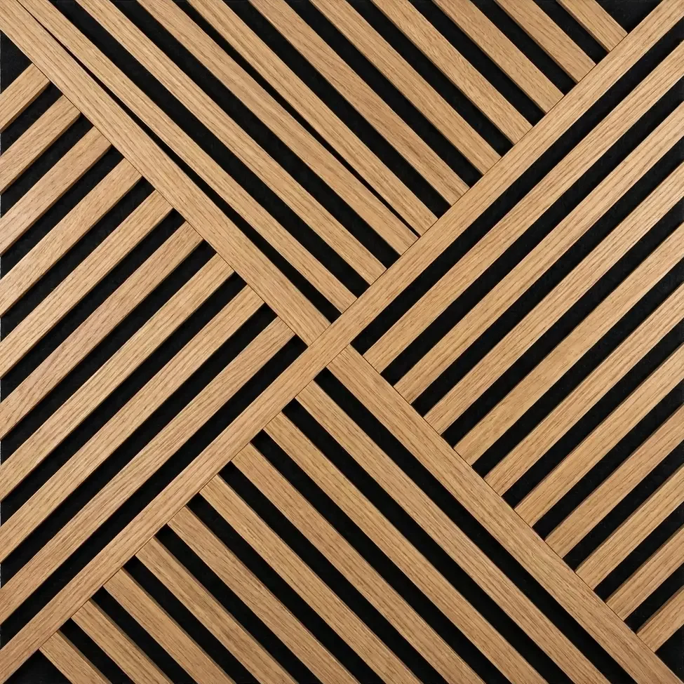 Diagonal Cross-Hatch Acoustic Panel - Image 1