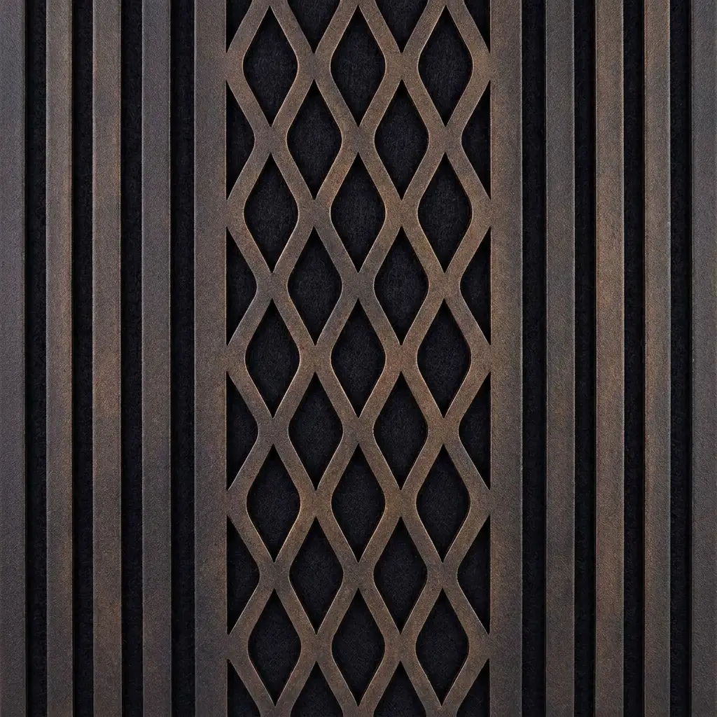 Bronze Lattice Center Acoustic Panel - Image 1