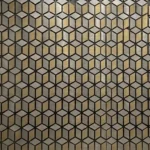 Metallic Cubism Acoustic Panel